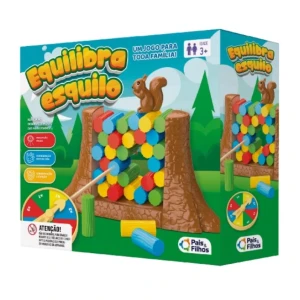 Brinquedo Equilibra Esquilo 120 Cm - Caixa Litografada