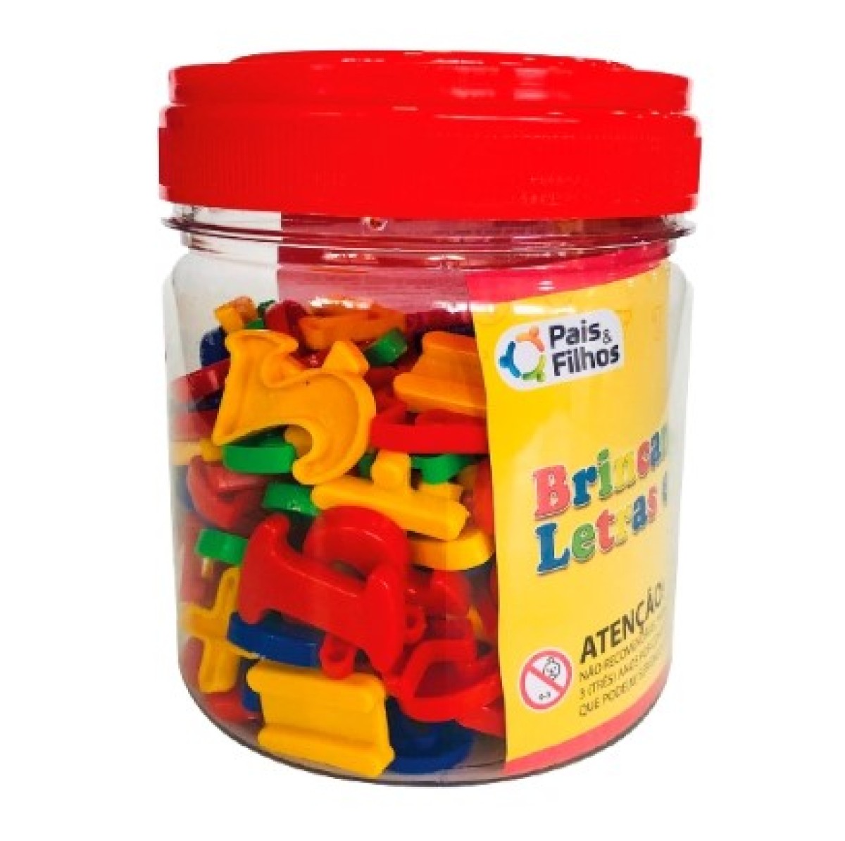 Educativo Brincando Com Letras E Números 32 Cm - Caixa Litografada
