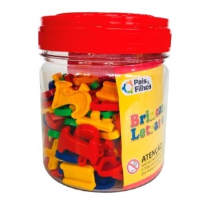 Educativo Brincando Com Letras E Números 32 Cm - Caixa Litografada