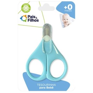 Tesourinha Para Bebê Azul