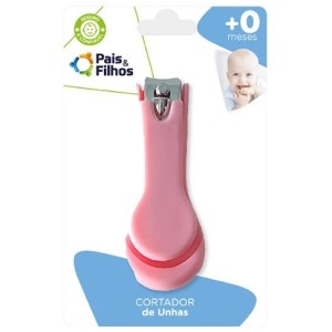 Cortador De Unhas Rosa