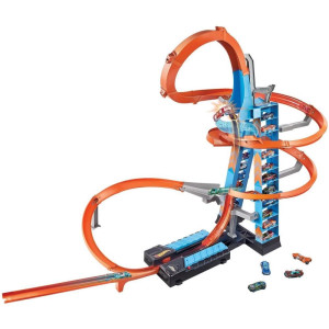 Hot Wheels Pista Action Torre De Colisao Aerea