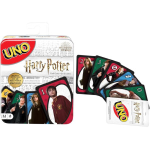 Jogo De Cartas Uno Harry Potter Em Lata-127183-82978