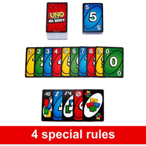 Jogo De Cartas Uno No Mercy Em Lata-127181-68217