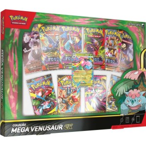 Jogo De Cartas Pokemon Box Mega Venusaur Ex-128335-68062