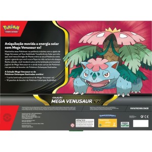 Jogo De Cartas Pokemon Box Mega Venusaur Ex-128335-82851