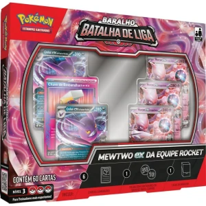 Jogo De Cartas Pokemon Deck Batalha Mewtwo Ex