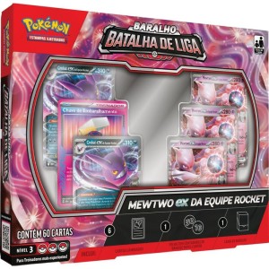 Jogo De Cartas Pokemon Deck Batalha Mewtwo Ex-128333-60809