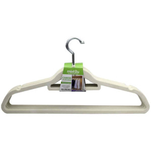 Cabide Veludo Bege C/10 Unidades