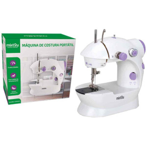 Maquina De Costura Portatil Mini C/pedal 110v/220v