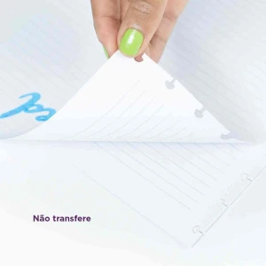 Caderno Inteligente Refil Grande Pautado 90g. 100fls.