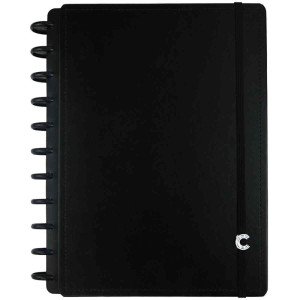 Caderno Inteligente Grande Black 10 Materias 140fls 90g-127722-27206