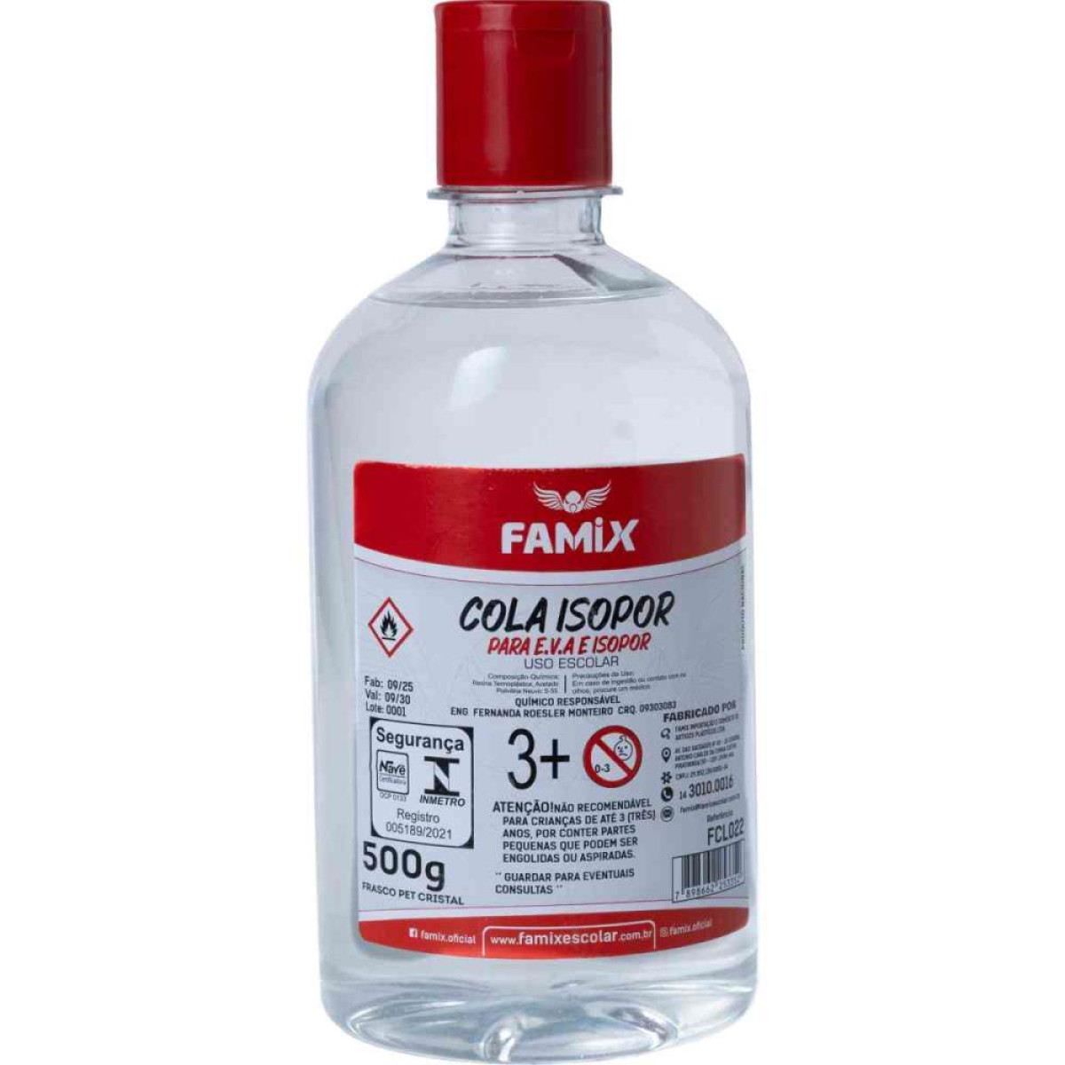 Cola Para Isopor 500g