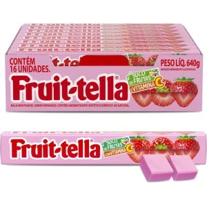 Bala Fruittella Vita C Morango 40g