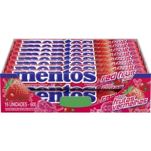 Bala Mentos Stick Frutas Vermelhas 37,5g