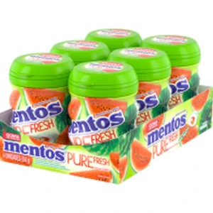 Goma De Mascar Mentos Fresh Melancia 56g 28 Gomas
