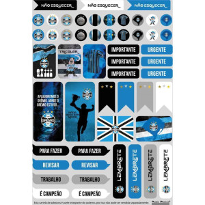 Caderno 10x1 Capa Dura Gremio 160fls-127731-19731