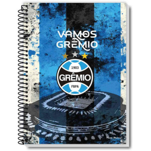 Caderno 10x1 Capa Dura Gremio 160fls-127731-53102