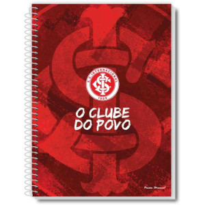 Caderno Espiral 1/4 Capa Dura Internacional 80fls