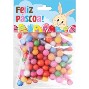 Embalagem Para Doces Pascoa Divertida Kit Emb.facil