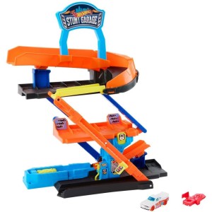 Hot Wheels Pista City Garagem De Acrobacias-129004-48798