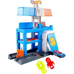 Hot Wheels Pista City Torre De Policia-129002-71987