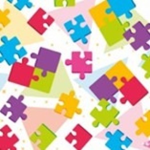 Gl Saq. P/ Pres. 88x120 Perola - 25un - 140 Puzzle-1241100106-104