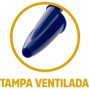 Caneta Esferografica Cristal Azul L50p45-126950-69766