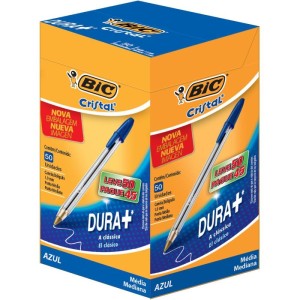 Caneta Esferografica Cristal Azul L50p45