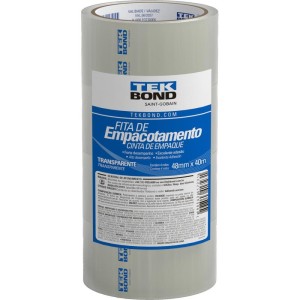 Fita Para Empacotamento Pp 48mmx40m Transparente-128660-56319