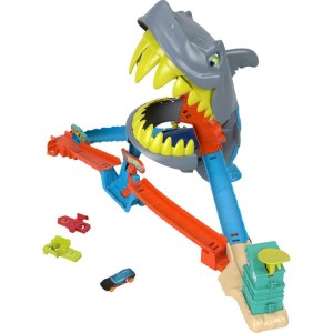 Hot Wheels Pista City Ataque Mordida Do Tubarão