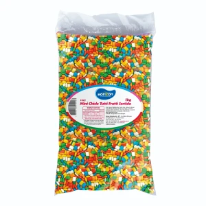Candy Toy Mini Chicle Tutti Frutti Sortido 1kg Fampar