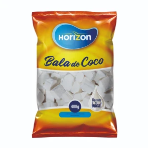 Candy Toy Bala De Coco Branca 400g Fampar