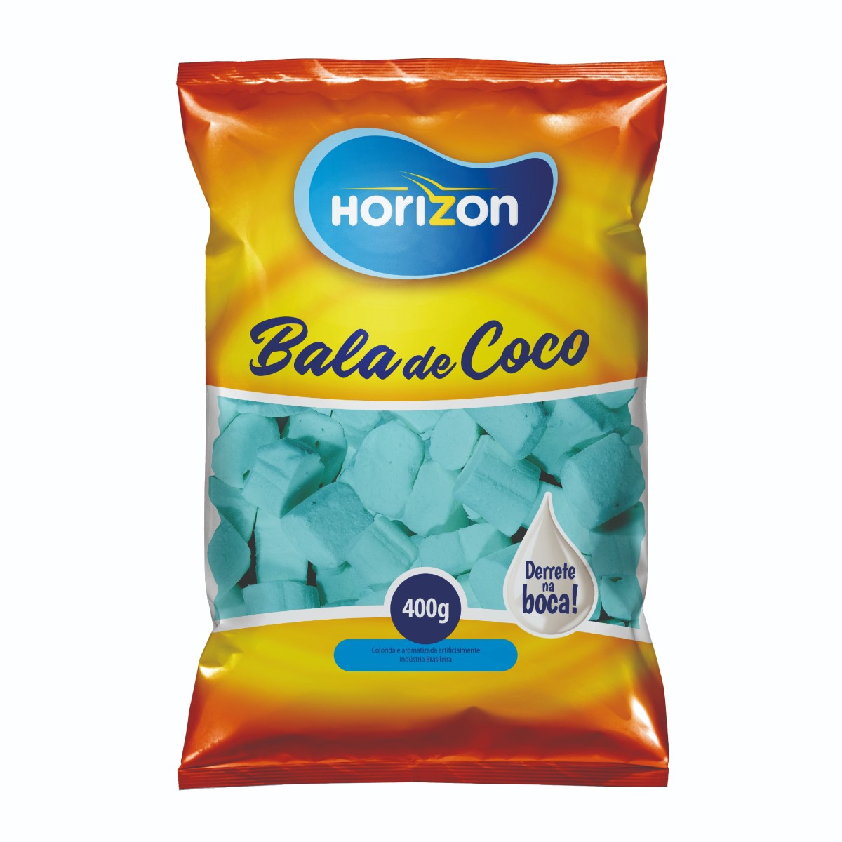 Candy Toy Bala De Coco Azul 400g Fampar