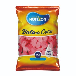Candy Toy Bala De Coco Rosa 400g Fampar
