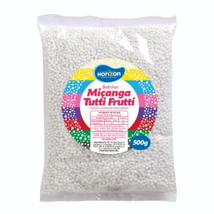 Candy Toy Micanga Branca 500g Fampar