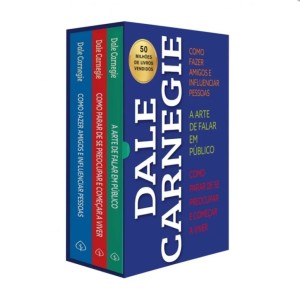 Box - Dale Carnegie (azul) (3 Livros)