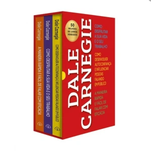 Box - Dale Carnegie (vermelho) (3 Livros)