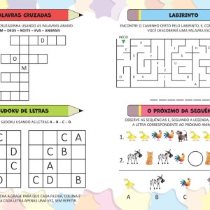 Aprenda Com A Bíblia - Brincando Com As Palavras-9786526121993-29142