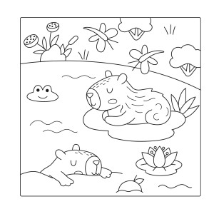 Adorable Capybaras-9786526124611-24486