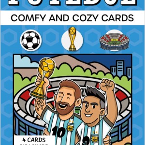 Futebol - Comfy And Cozy Cards-9786526125281-91826