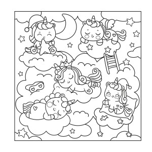 Cute And Lovely Unicorns-9786526125656-63456