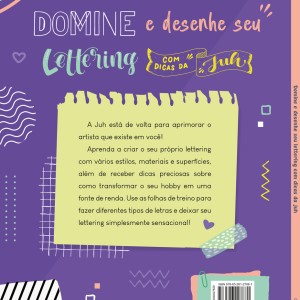 Domine E Desenhe Seu Lettering Com Dicas Da Juh-9786526127681-88166