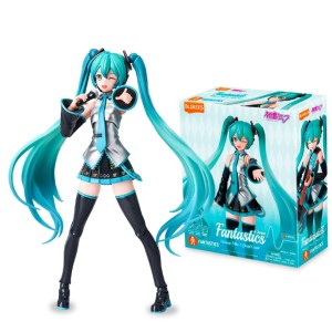 Brinquedo Blokees Fantastics Series Hatsune Miku - Caixa Litografada