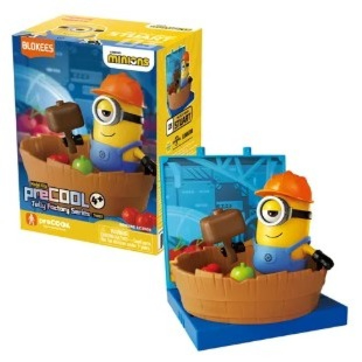 Brinquedo Blokees Jelly Maker Minions Stuart - Display