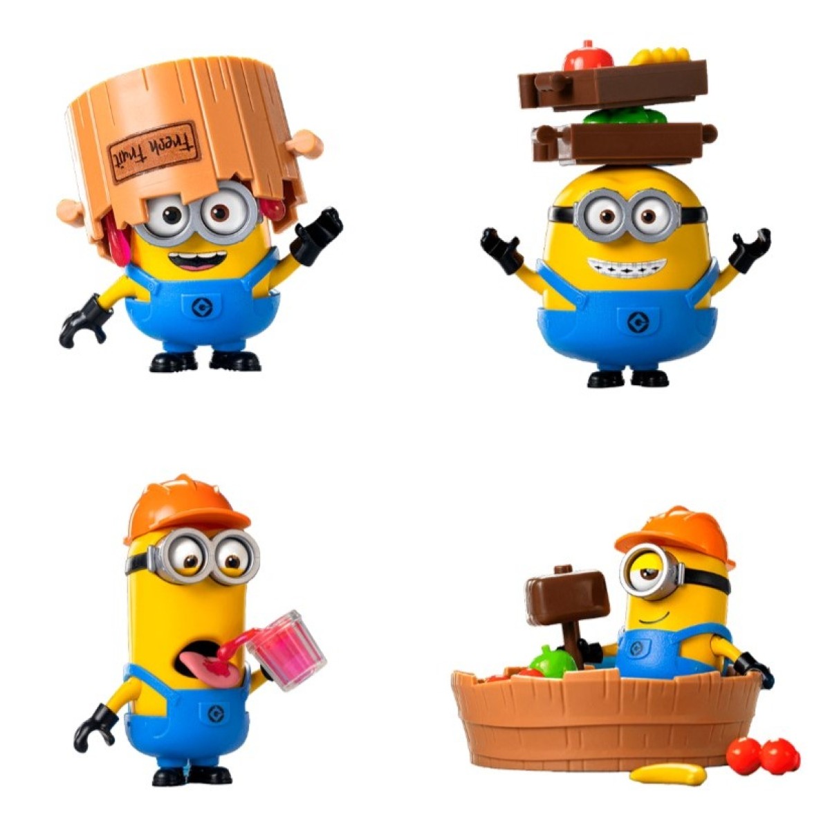 Brinquedo Blokees Minions Kevin The Jelly Taster - Display