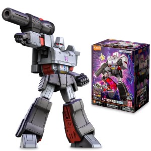 Brinquedo Blokees Model Kit Megatron - Caixa Litografada