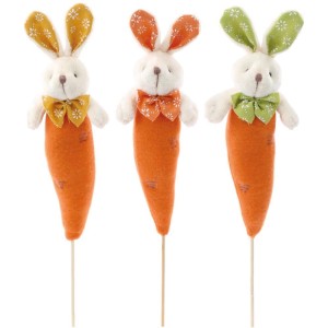 Coelho De Pascoa Cenoura E Coelho Decorado (s)