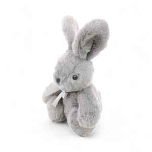 Coelho De Pascoa Coelho Cinza C/laco 24cm-128672-16078