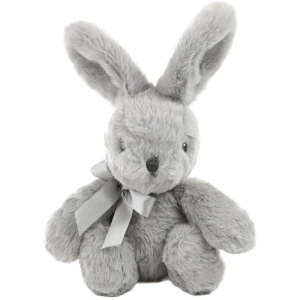 Coelho De Pascoa Coelho Cinza C/laco 24cm